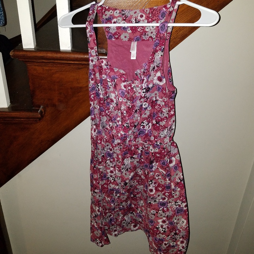 Xhilaration Small purple floral dress